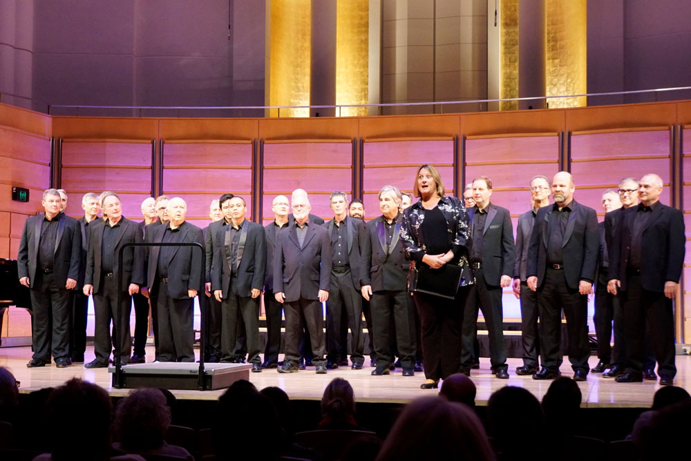 VoiceMale men's choir performing at Sydney Recital Hall